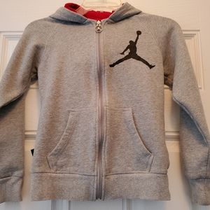 JORDAN BOYS JUMPMAN ZIPUP HOODIE